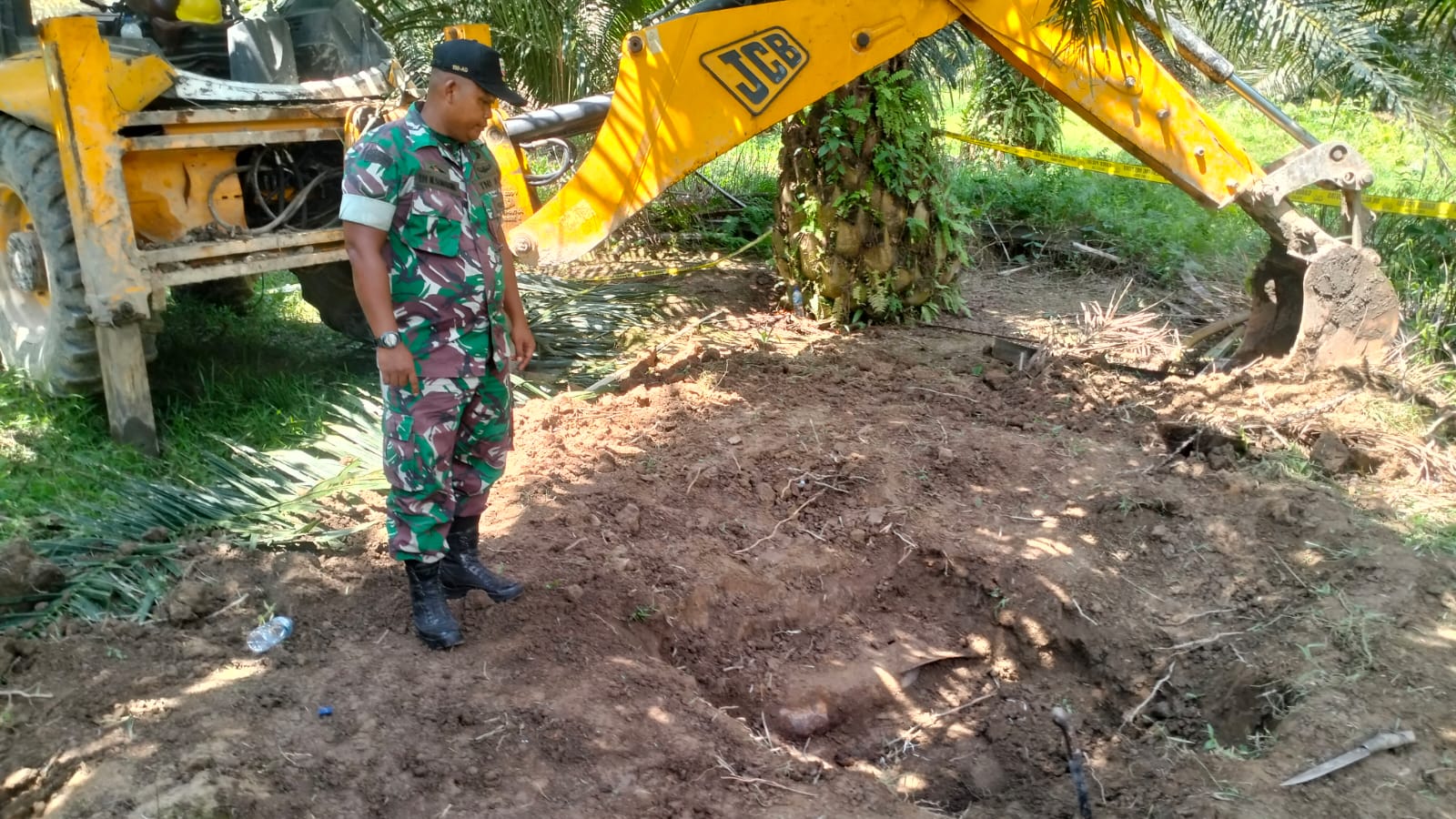 Penemuan Bom di Hinai Langkat