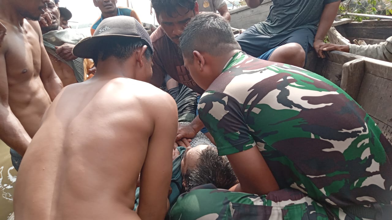 Nelayan Desa Kwala Gebang Tenggelam