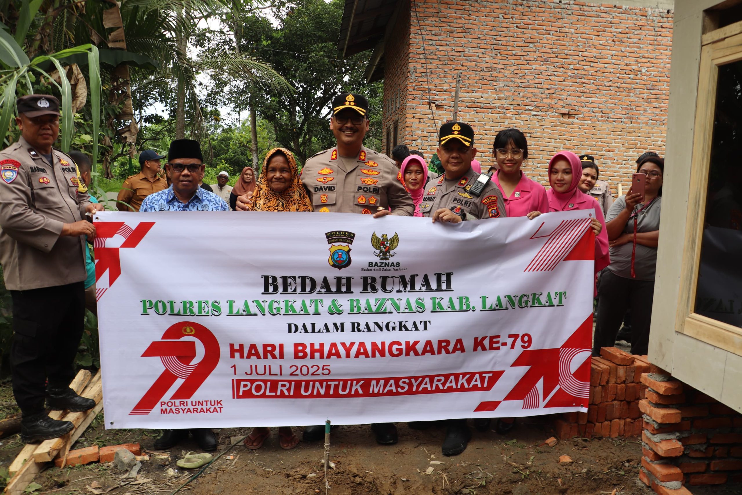 Polres dan Baznas Langkat 