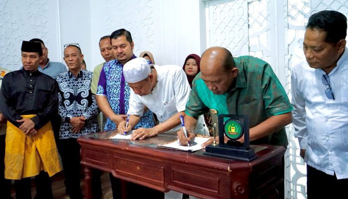 Teken MoU dengan UNIPAL, Bupati Langkat: Jangan Hanya Sekadar Seremoni