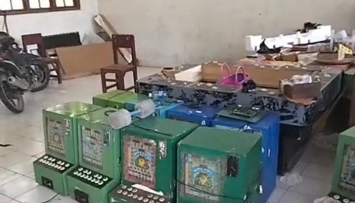 Bangunan SD di Langkat Dijadikan Tempat Penyimpanan Mesin Judi Dindong dan Tembak Ikan