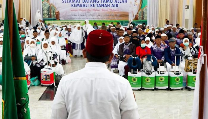 Jamaah Haji Binjai Pulang,  Hasanul Jihadi: Semoga Menjadi Cahaya