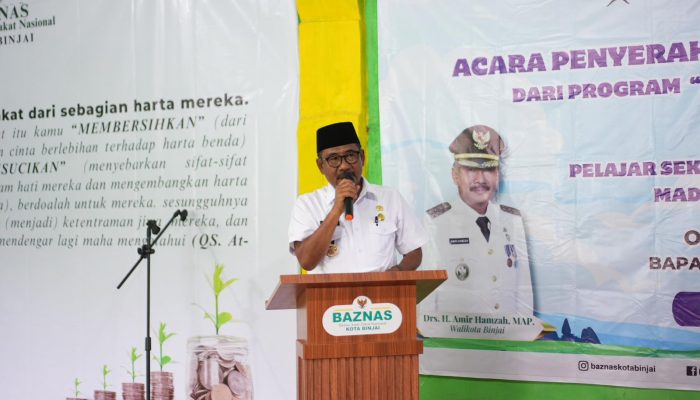 Program “Binjai Cerdas” Kolaborasi Pemko dan Baznas, Dorong Kemajuan Pendidikan