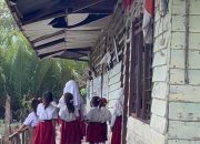 SD Negeri Kwala Serapuh Gebang Rusak Parah, Warganet Minta Tolong Presiden Prabowo dan Gerindra