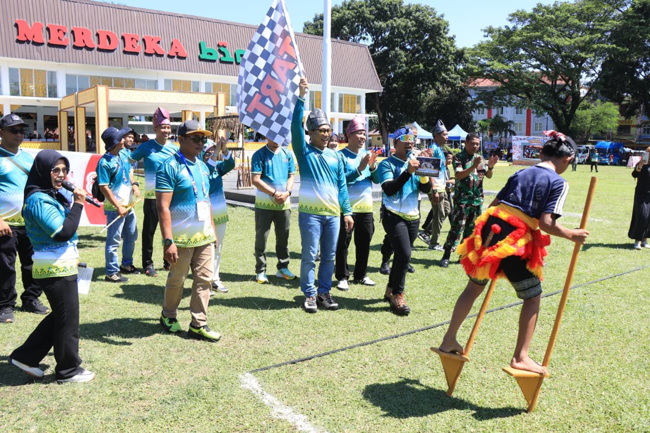 Festival Permainan Tradisional di Binjai
