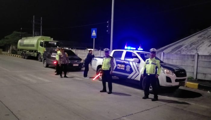 Cegah Aksi Premanisme, Satlantas Polres Langkat Lakukan Patroli