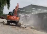 Setelah Didemo Anggota DPRD Binjai Fraksi Gerindra, Akhirnya Diskotik Marcopolo Dirobohkan