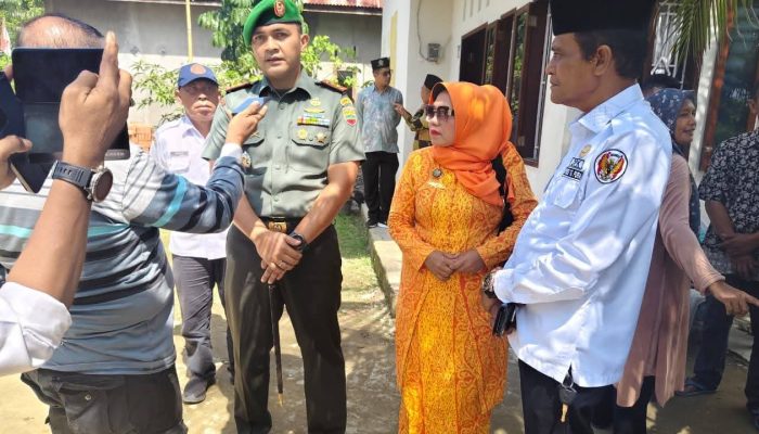 Kisah Penjual Bakso yang Anaknya Lulus Akmil Terharu Dikunjungi Dandim Langkat