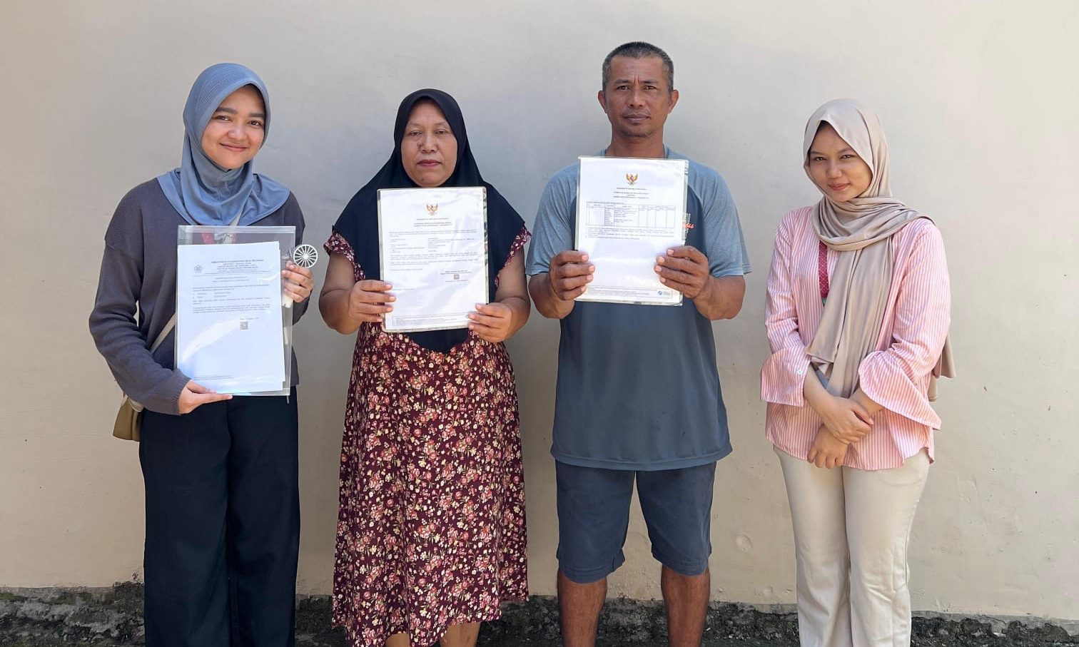 Mahasiswa KKN Tematik FH UISU