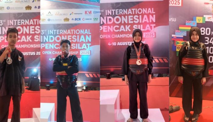 Siswa MTs Al Washliyah Tanjung Morawa Harumkan Nama Indonesia di Ajang Internasional Pencak Silat 2025