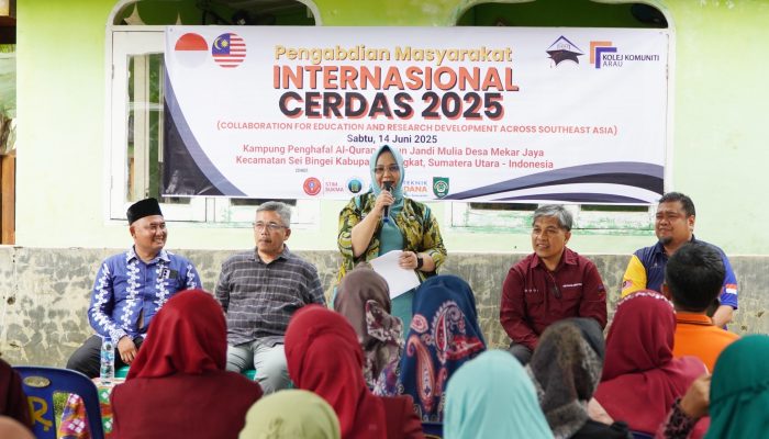 Pengabdian Masyarakat Internasional, Bupati Langkat: Tingkatkan Kualitas Hidup Sosial 