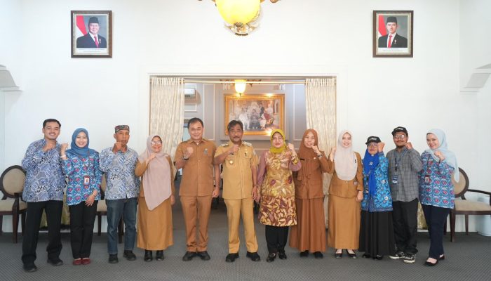Tim Sensus Pendataan Keluarga dari BKKBN Temui Wali Kota Binjai