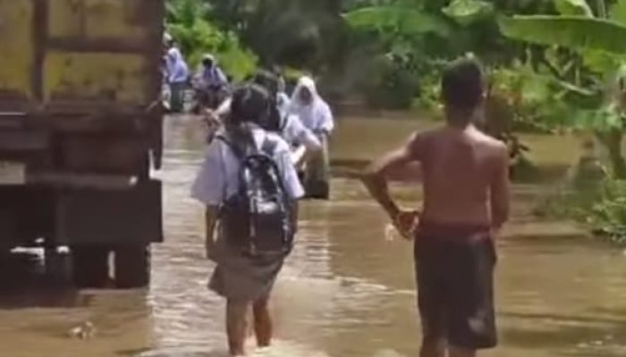 Banjir di Desa Sekoci Besitang, 150 KK Terdampak dan 135 Unit Rumah Alami Kerusakan