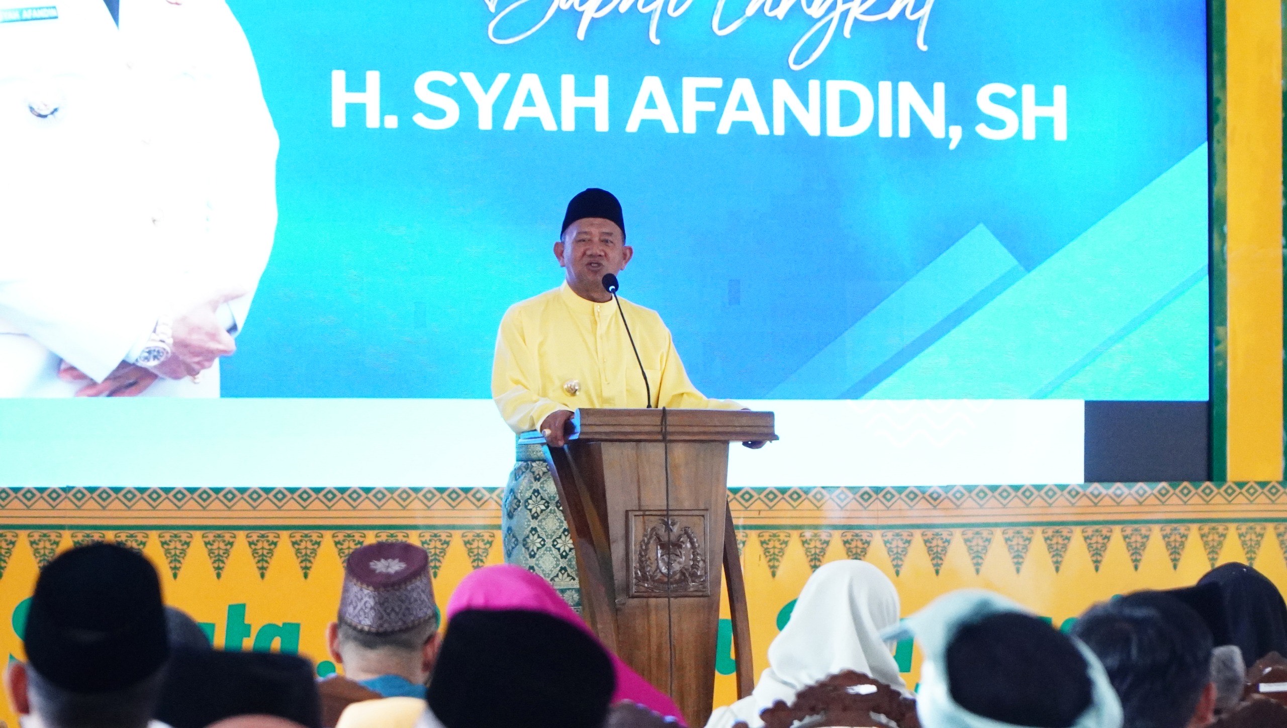 Bupati Langkat Syah Afandin