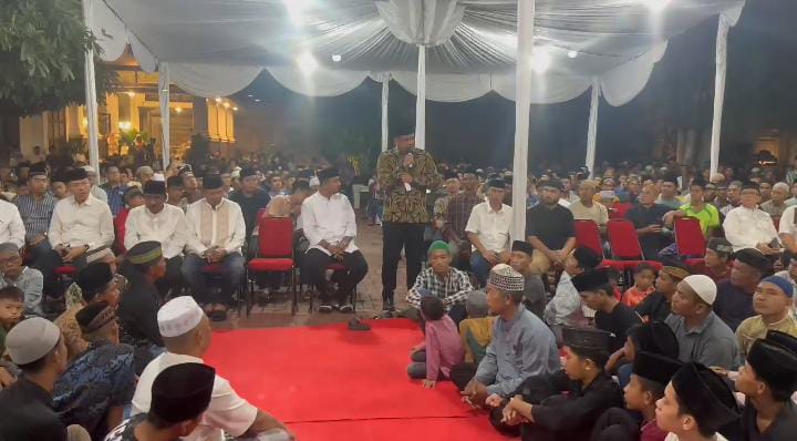 Gubernur Sumut Bobby Nasution Bersama Ribuan Masyarakat Hadiri Malam Ketiga Tahlilan Ngogesa Sitepu