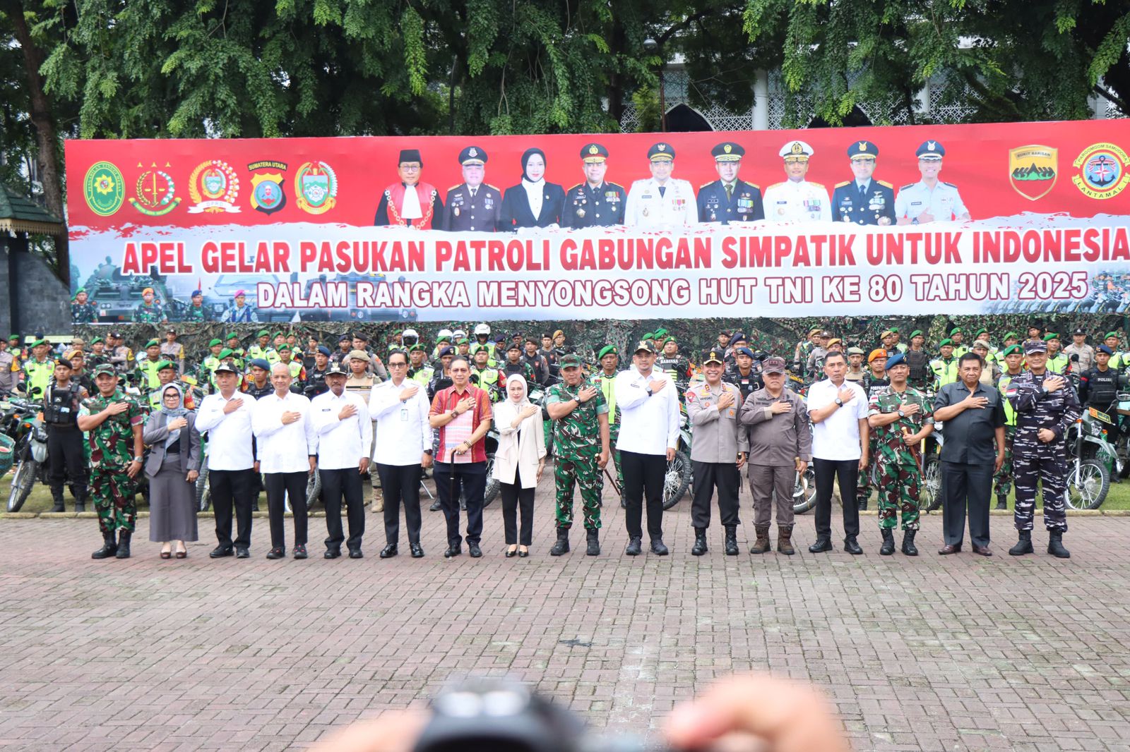 Apel HUT TNI