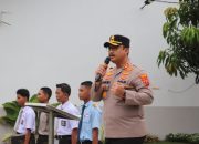 Kapolres Langkat Masuk Sekolah, Sampaikan Pesan Bahaya Narkoba dan Bulyying