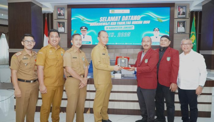 Mahasiswa UISU Lakukan KKN Tematik, Bupati Langkat Harap Masyarakat Dapat Pemahaman Hukum