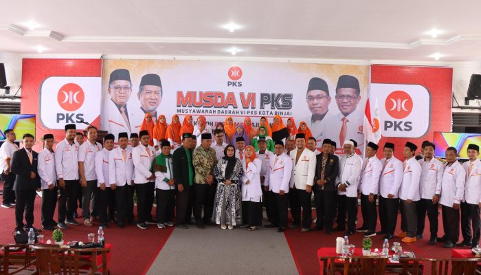 Musda PKS Binjai, Pemko Harap Partai Beri Masukan Demi Kesejahteraan Masyarakat