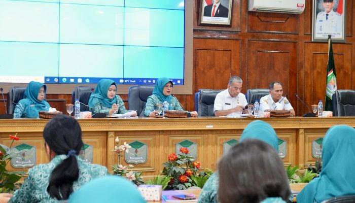 PKK Kota Binjai Siap Hadapi Penilaian Monitoring Provinsi 2025