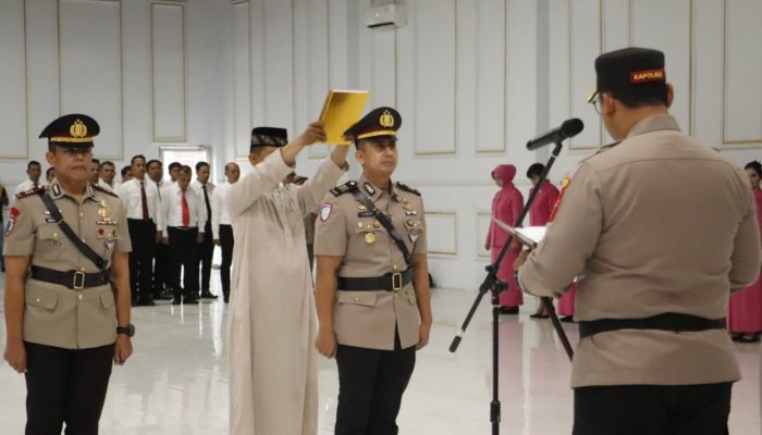Pesan Kapolres Langkat untuk Kasat Lantas yang Baru