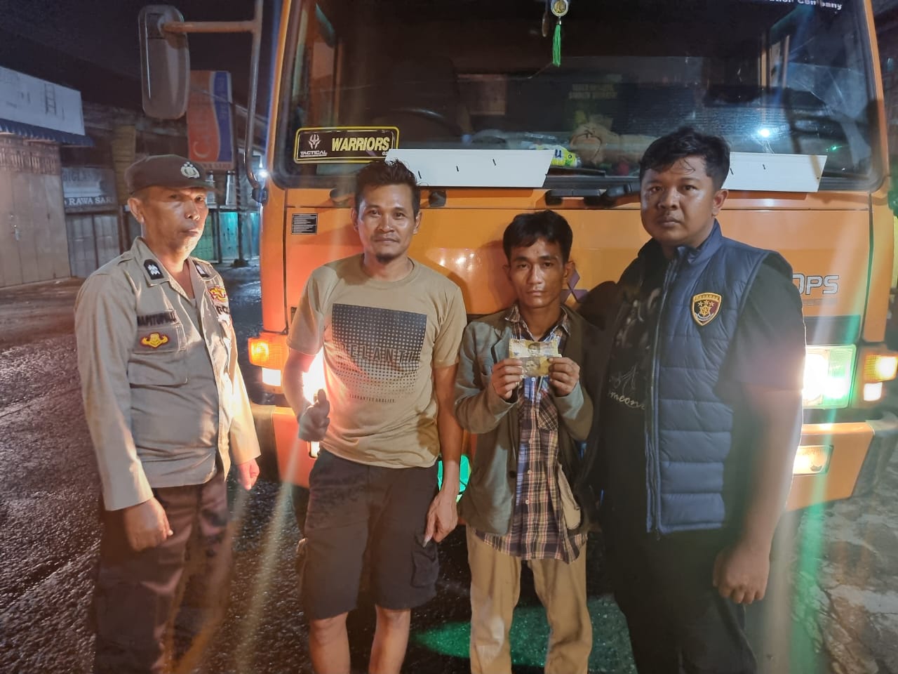 Pelaku Pungli di Jalan Lintas Sumatera