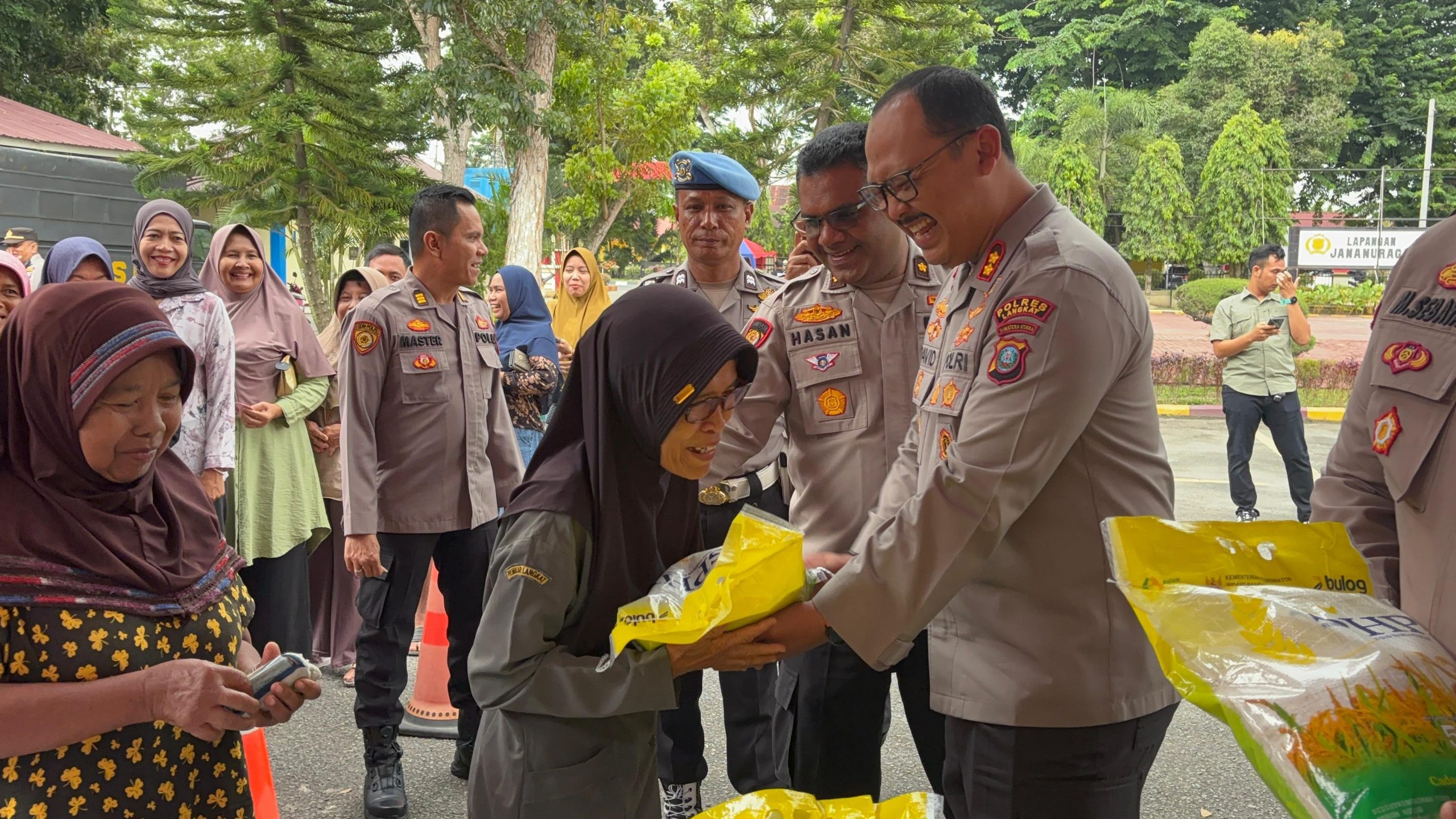 Polres Langkat Pangan Murah