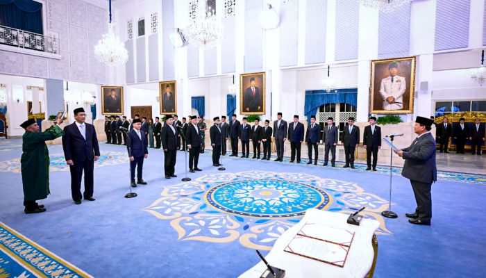 Presiden Prabowo Reshuffle Kabinet, Berikut 4 Menteri dan 1 Wamen yang Dilantik