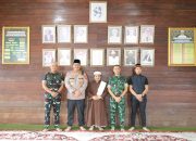 Saat Gelombang Unjuk Rasa, Kapolres Langkat Bersama TNI Temui Tuan Guru Babussalam