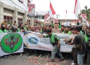 Usai Konvoi atas Kematian Affan, Ojek Online di Binjai Tabur Bunga, Pulangnya dapat Beras