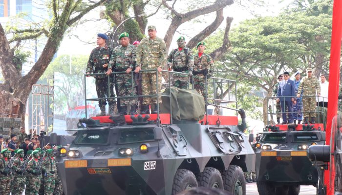 HUT ke-80 di Medan, Wali Kota Binjai Puji TNI Jaga Keamanan Negara