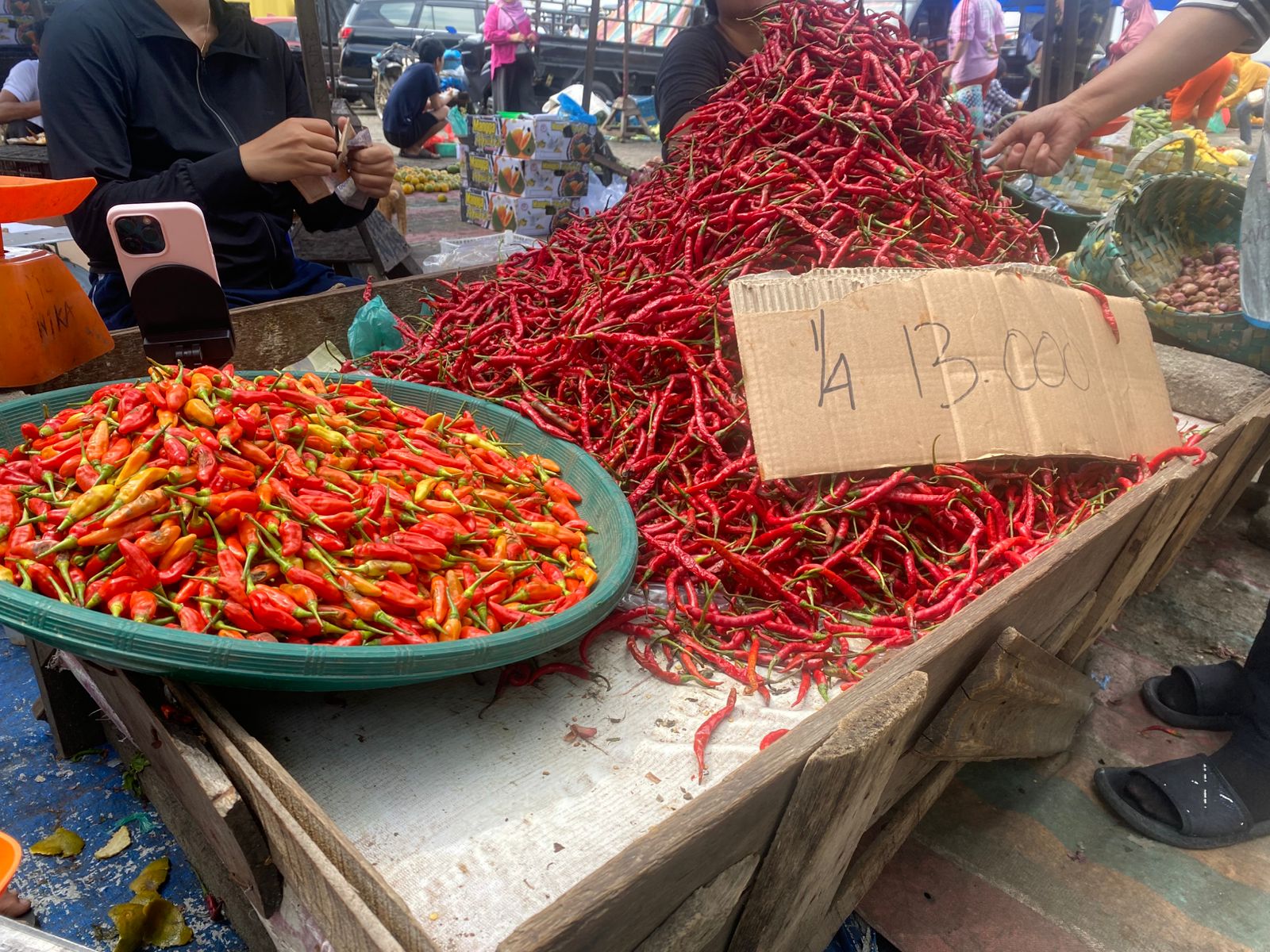 Harga Cabai Mulai Turun