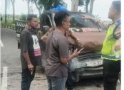 Kronologi Kecelakaan Mobil Pick Up Vs Avanza yang ‘Laga Kambing’ di Titi Penceng Stabat