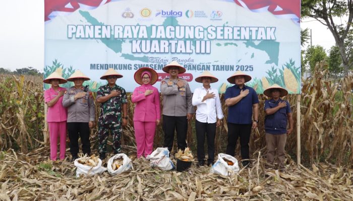 Polisi di Langkat Tidak Hanya Jaga Keamanan, Tetapi Juga Dukung Ketahanan Pangan