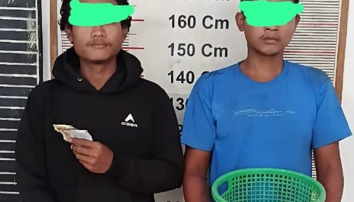 Polisi Tangkap Pelaku Pungli yang Lakukan Aksi Pakai Keranjang Sampah