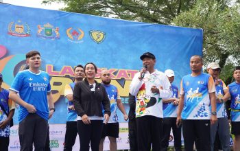 Utusan Khusus Presiden Bersama Syah Afandin Lepas Ribuan Peserta Langkat Run Fest 2025 