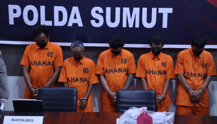 Polisi Tangkap 5 Pelaku Pembunuh Musafir di Masjid Agung Sibolga