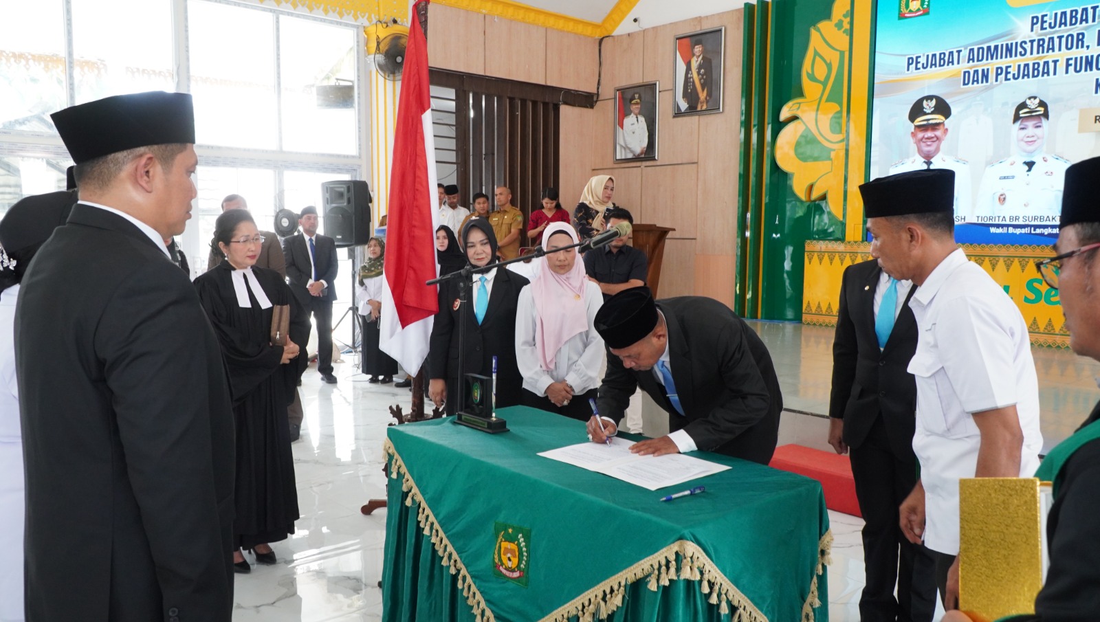 Pelantikan Pejabat Langkat Struktural dan Fungsional