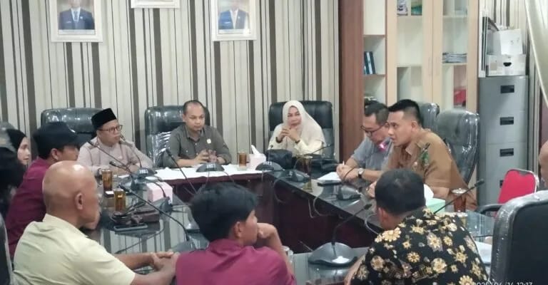 RDP DPRD Langkat terkait Jalan Rusak