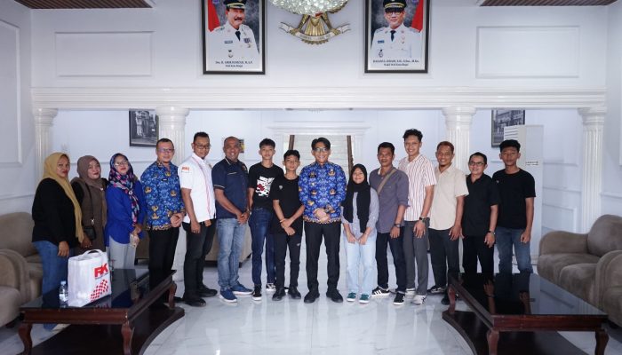 Wakil Wali Kota dan ISSI Binjai Bahas Atlet yang Ikut Kejuaraan BMX Cross Malaysia