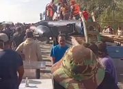 Bantuan Korban Banjir Dijarah Preman di Tanjung Pura, Anggota TNI dan Relawan Dilempari