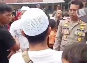 Warga Desa Perkubuan Geruduk Polsek Tanjung Pura, Desak Polisi Tangkap Bandar Narkoba