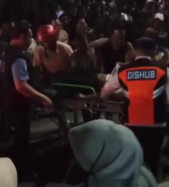 Kecelakaan di Simpang Tol Kwala Bingai Stabat