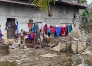 Sepekan Terendam, Banjir di Padang Tualang Hancurkan Harta Benda Warga