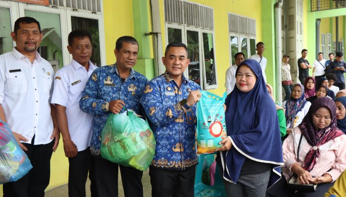Usai Banjir, Pemko Binjai Distribusikan Bantuan Logistik Kementan/Bapanas untuk Warga 