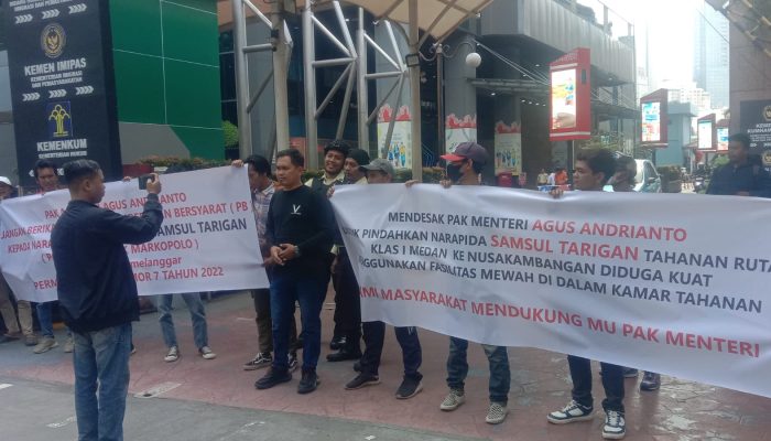Bebas Main Handphone dalam Rutan, Mahasiswa dan Masyarakat Sumut Desak Terpidana ST Dipindahkan ke Nusakambangan