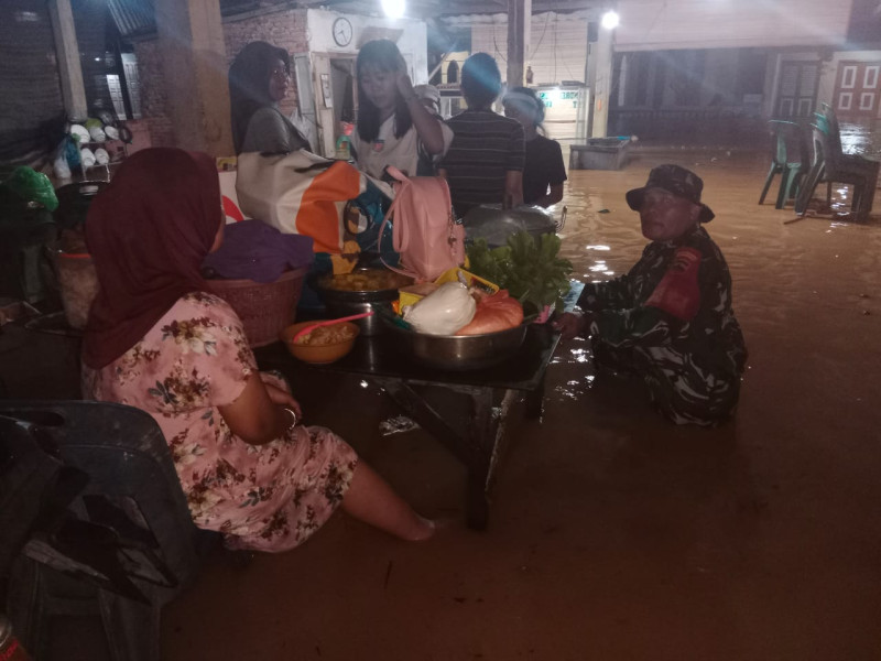 Dua Sungai Meluap di Kuala Langkat