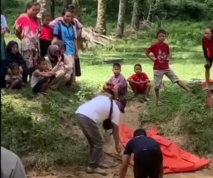 Warga Dihebohkan Penemuan Mayat Bayi di Perkebunan Sungai Gergas Wampu