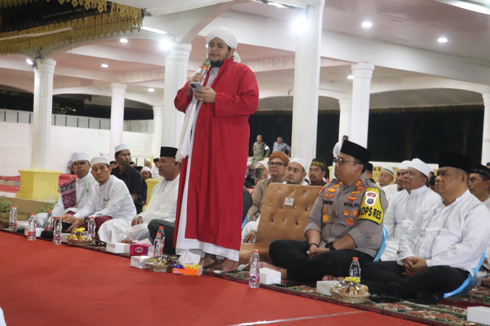 Zikir dan Doa Munajat Akhir Tahun dari Polisi di Langkat untuk Keselamatan Indonesia