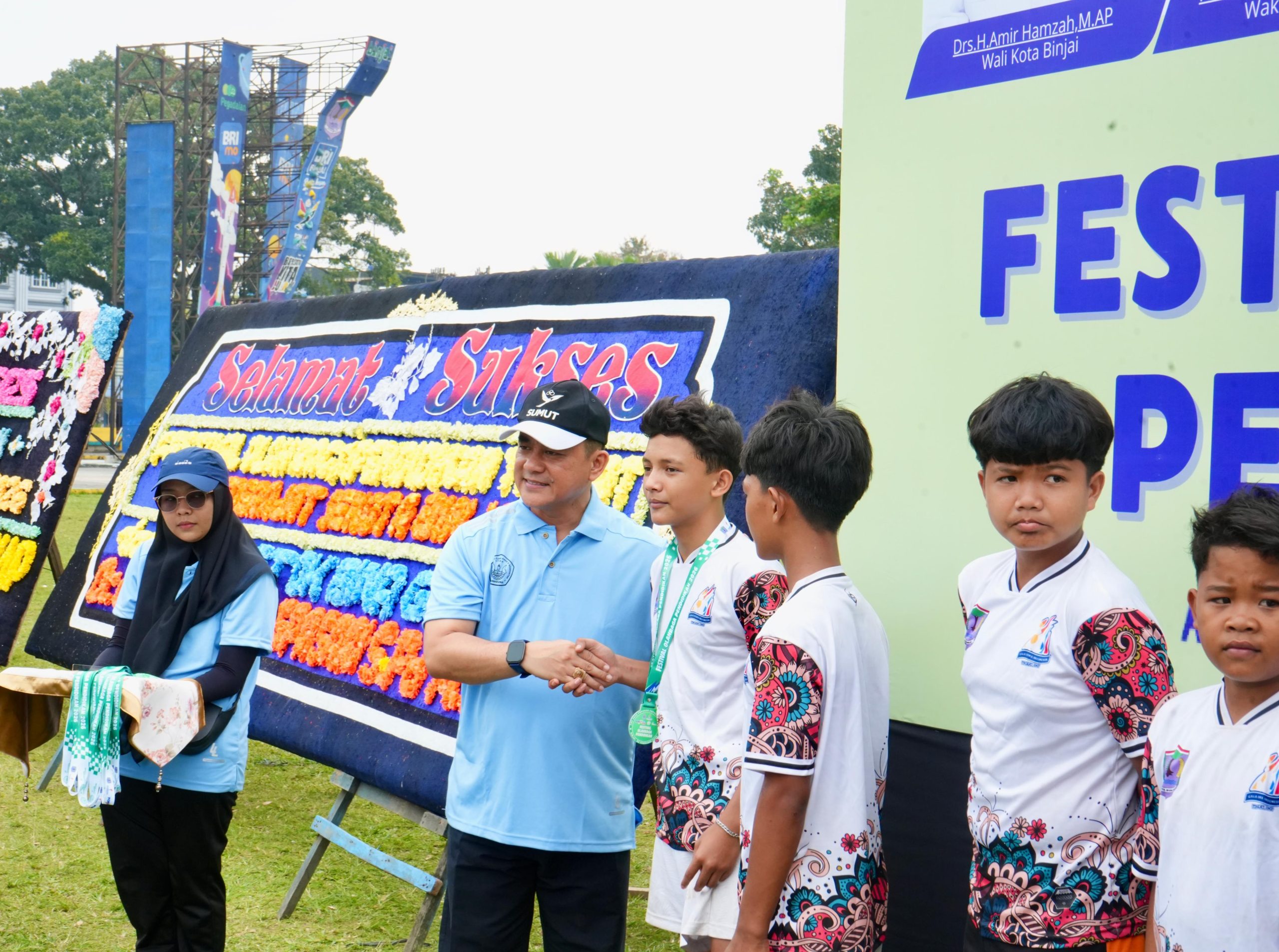FOP 2026 Resmi Dibuka, Pemko Binjai Dukung Pembinaan Olahraga Pendidikan